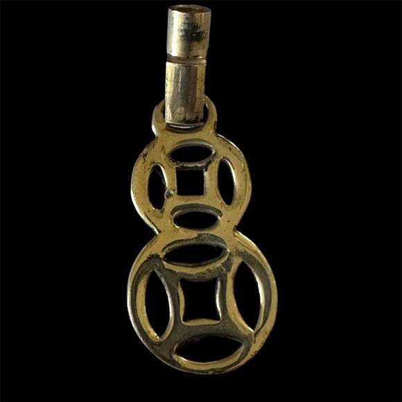 6 Brass drawer pulls - Picture 4 of 4